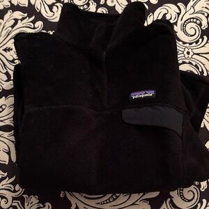 Patagonia Black Fleece Quarter-Zip Pullover